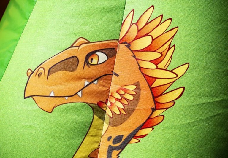 Springkussen Mini Dino