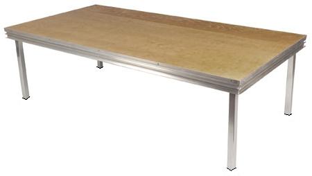 Podiumdeel 1x2mtr (hoogte: 100cm)